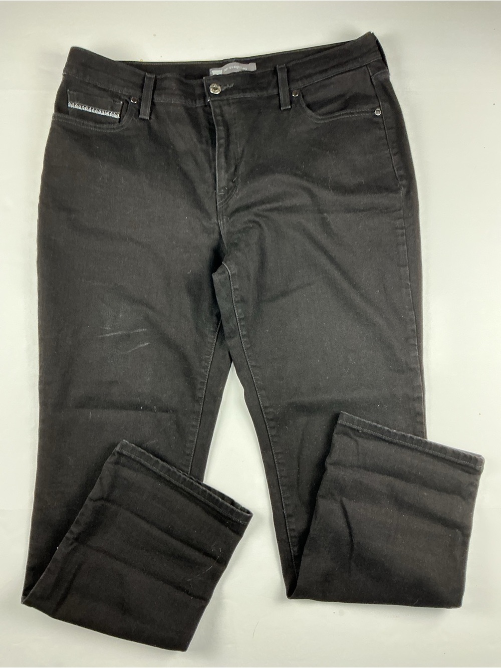 Levi's Black Denim Jeans size 16